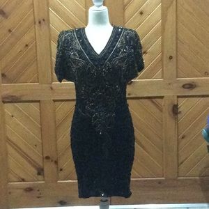 Laurence Kazar beaded dress